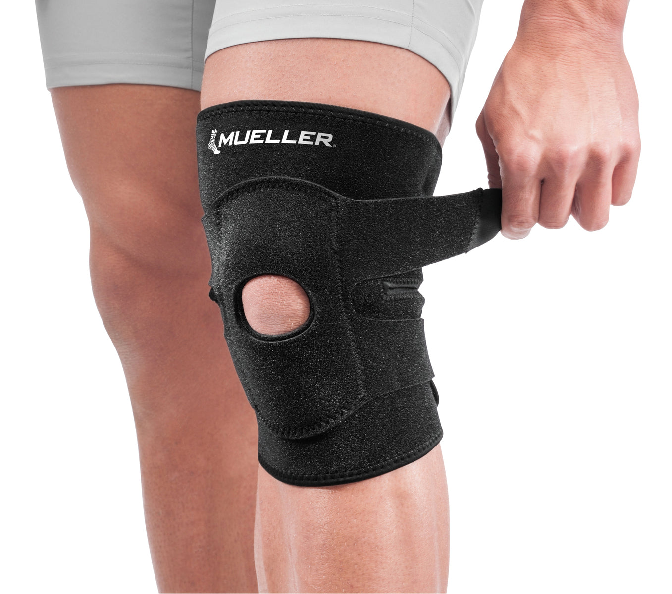 Adjustable Knee Support - Black - OSFM
