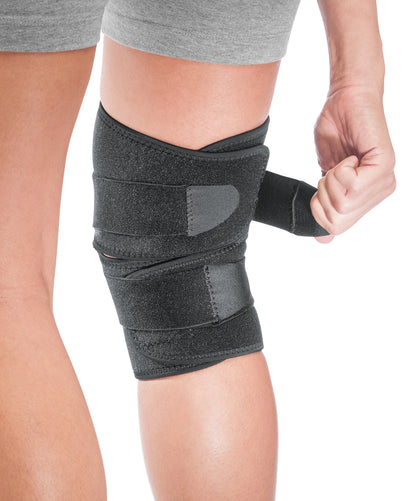 Adjustable Knee Support - Black - OSFM